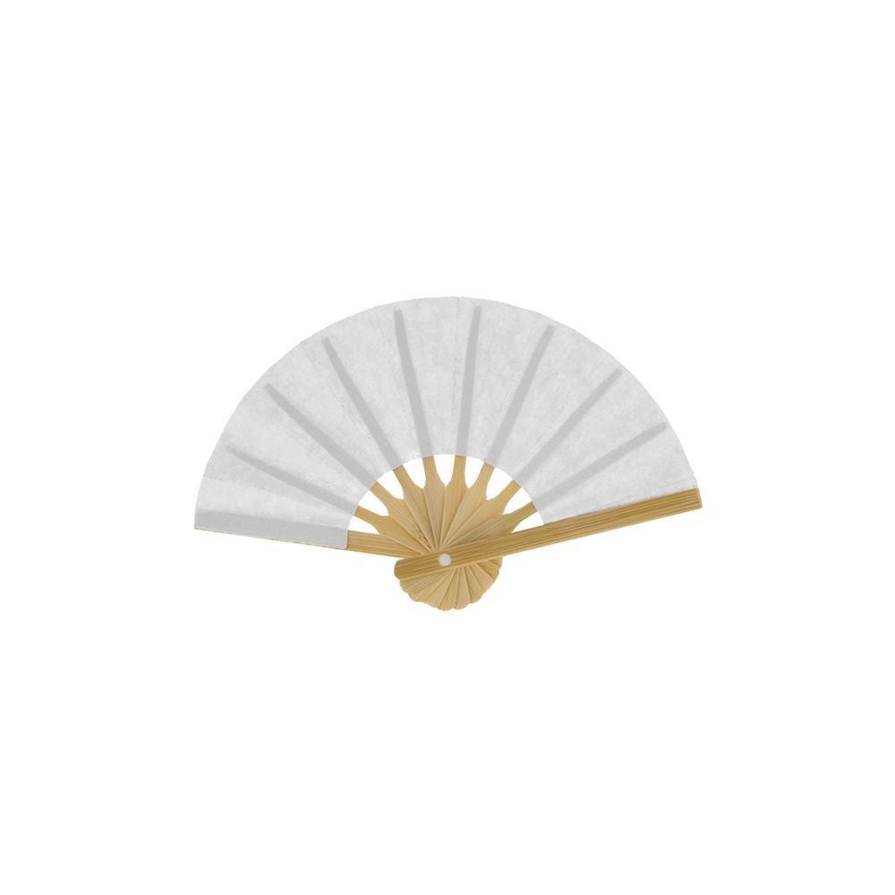 MINI VENTAGLIO H10 BIANCO CARTA E LEGNO